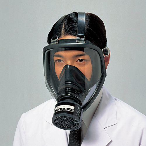 直接式防毒面罩(中浓度用1%以下) respirator 直结式防毒マスク(中